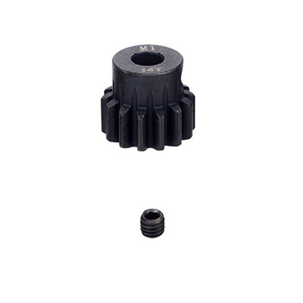 FASTRAX R/C PRODUCTS - FASTRAX M1 14T STEEL PINION
GEAR (5MM) - FASTM1-145