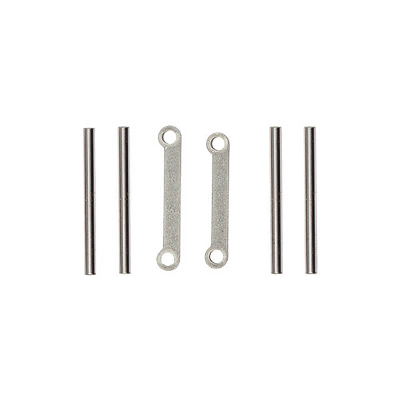 ASSOCIATED ELECTRICS - TEAM ASSOCIATED RC24 ZOOM LOWE
R INNER HINGE PIN SET W/BRACES - AS21846