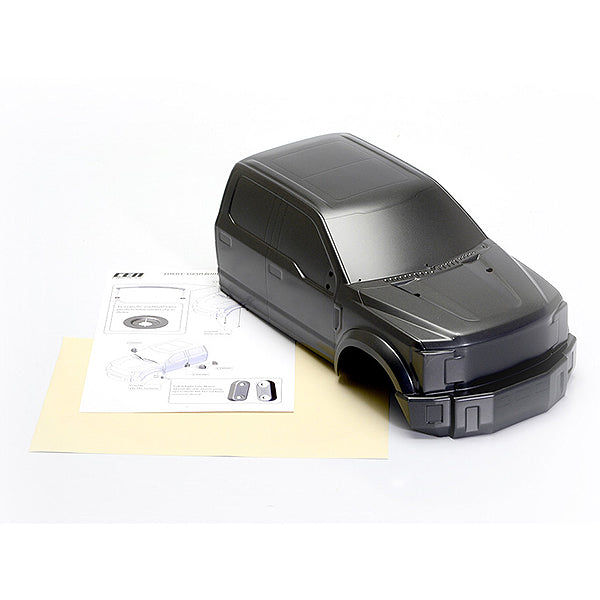 CEN RACING - CEN FORD F-450 SD FRONT BODY
(GREY TITANIUM, FRONT ONLY) - CEN-CD0932