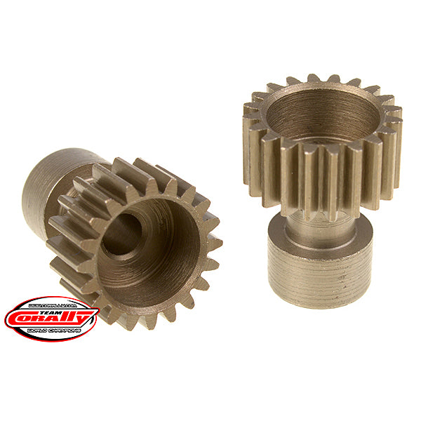 CORALLY - 48 DP PINION LONG BO
SS HARDENED STEEL 20 TEETH - C-71120