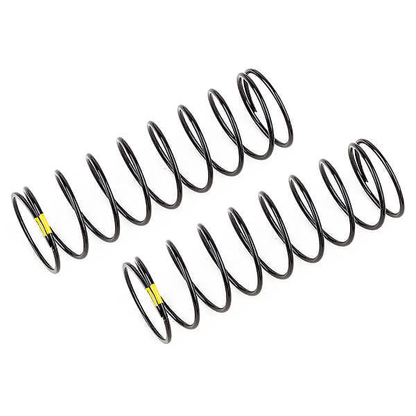 ASSOCIATED ELECTRICS - TEAM ASSOCIATED 13MM REAR SHOC
K SPRINGS YELLOW 2.3LB/IN, L61 - AS91951