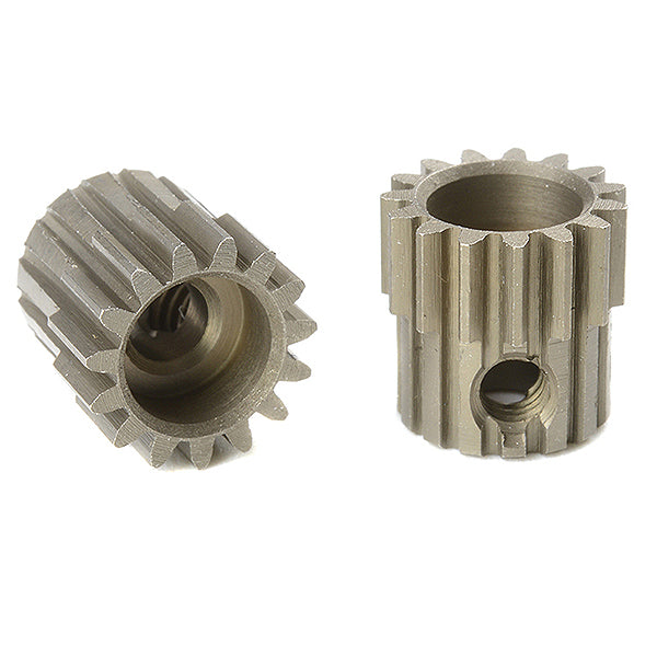 CORALLY - 48 DP PINION SHORT HAR
DENED STEEL 15 TEETH SHAFT DIA - C-71415