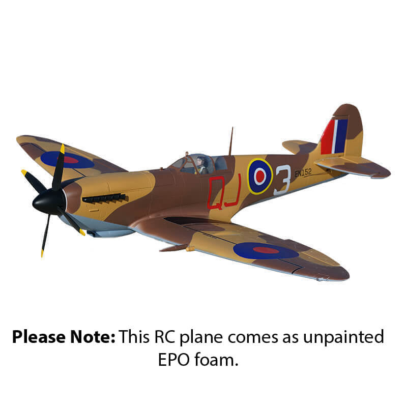 XFLY MODEL - XFLY SUPERMARINE SPITFIRE MKIX
BARE FOAM 1200MM w/o TX/RX/BAT - XF123P-BF