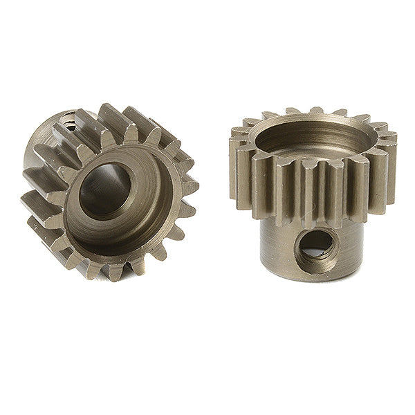 CORALLY - 32 DP PINION SHORT HAR
DENED STEEL 18 TEETH SHAFT DIA - C-72518