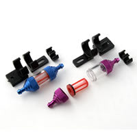 FASTRAX R/C PRODUCTS - FASTRAX DELUXE FUEL FILTER
w/MOUNT - BLUE - FAST930B