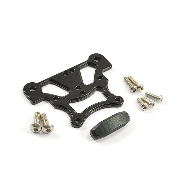 FASTRAX R/C PRODUCTS - FASTRAX ARRMA ALU FRONT TOP
PLATE - KRA/SEN/TYP - FTAR015BK