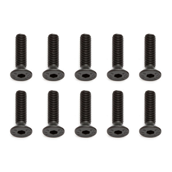 ASSOCIATED ELECTRICS - ASSOCIATED M4 X 16MM FHCS
SCREWS (10) - AS81263