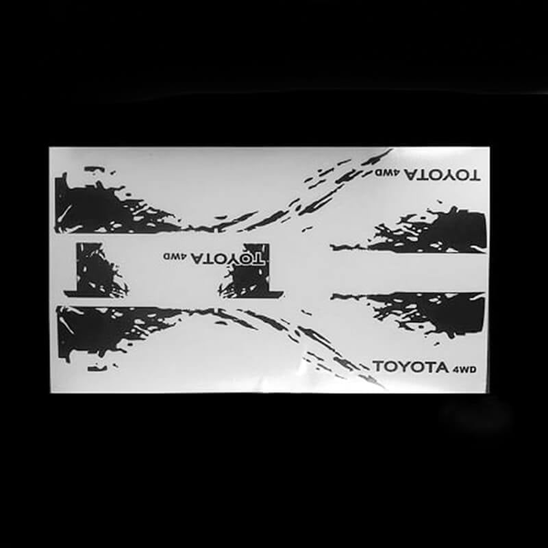 RC4WD - DIRTY STRIPES FOR MOJAVE
II 2/4 DOOR DECAL SHEET (BLAC - Z-B0141