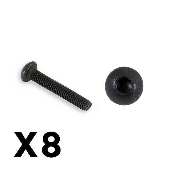 FTX - OUTBACK FURY BUTTON HEAD
3X18MM HEX SCREW (8PC) - FTX9189