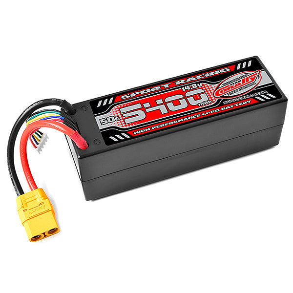 CORALLY - SPORT RACING 50C LIPO
BATTERY 5400MAH 14.8V XT90 4S - C-49145-X