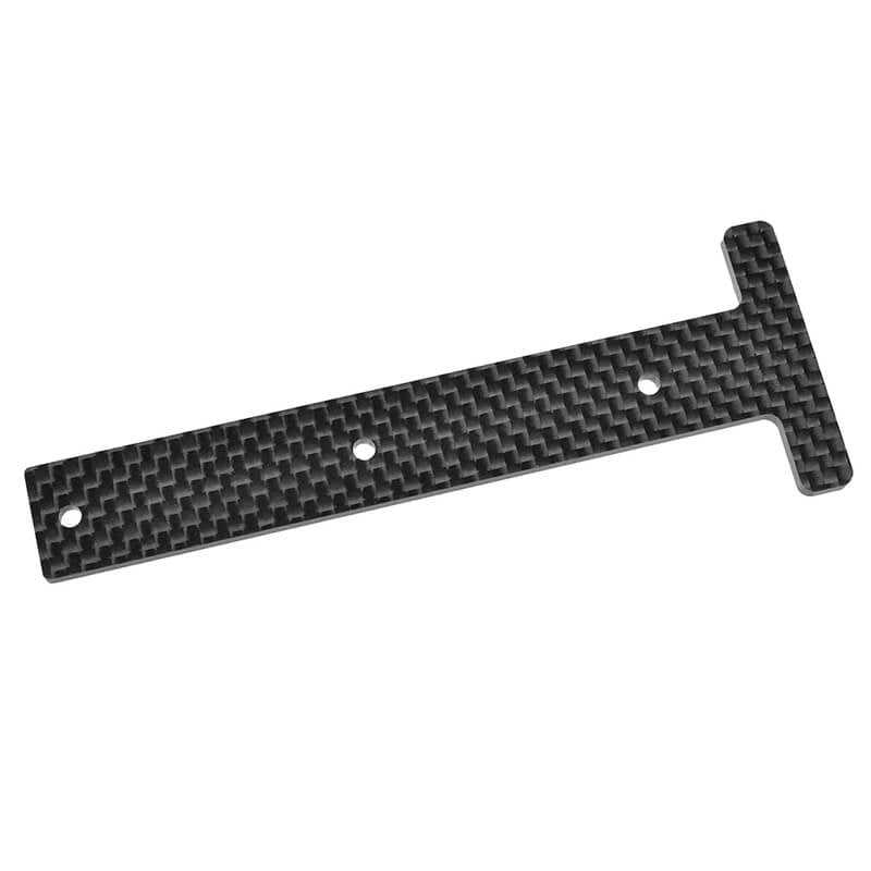 CORALLY - CHASSIS STIFFENER
PLATE REAR CARBON - C-00140-173