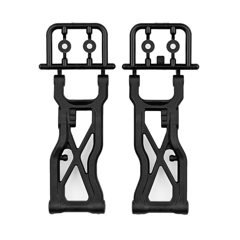 ASSOCIATED ELECTRICS - TEAM ASSOCIATED RC10B7 REAR
SUSPENSION ARMS, 81MM - AS92516