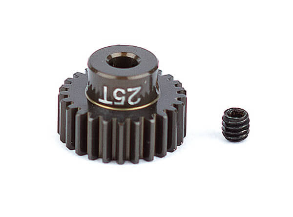ASSOCIATED ELECTRICS - ASSOCIATED FACTORY TEAM ALUM.
PINION GEAR 25T 48DP 1/8"SHAFT - AS1343