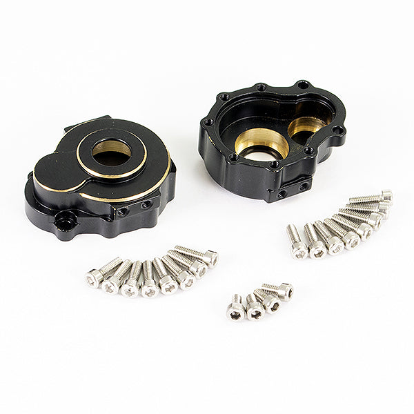 FASTRAX R/C PRODUCTS - FASTRAX TRX-4 BRASS BK PORTAL
DRIVE HOUSING OUTER F/R (2) - FTTX304BRB