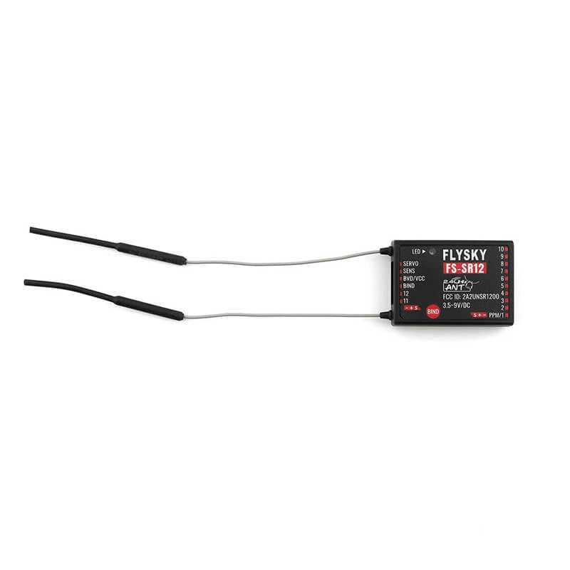 FLYSKY - FS-SR12 12CH 2.4GHZ
RECEIVER - FS-SR12
