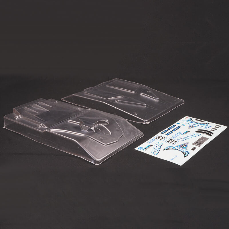 FTX - DR8 CLEAR BODY AND BLUE
DECAL - FTX9580C