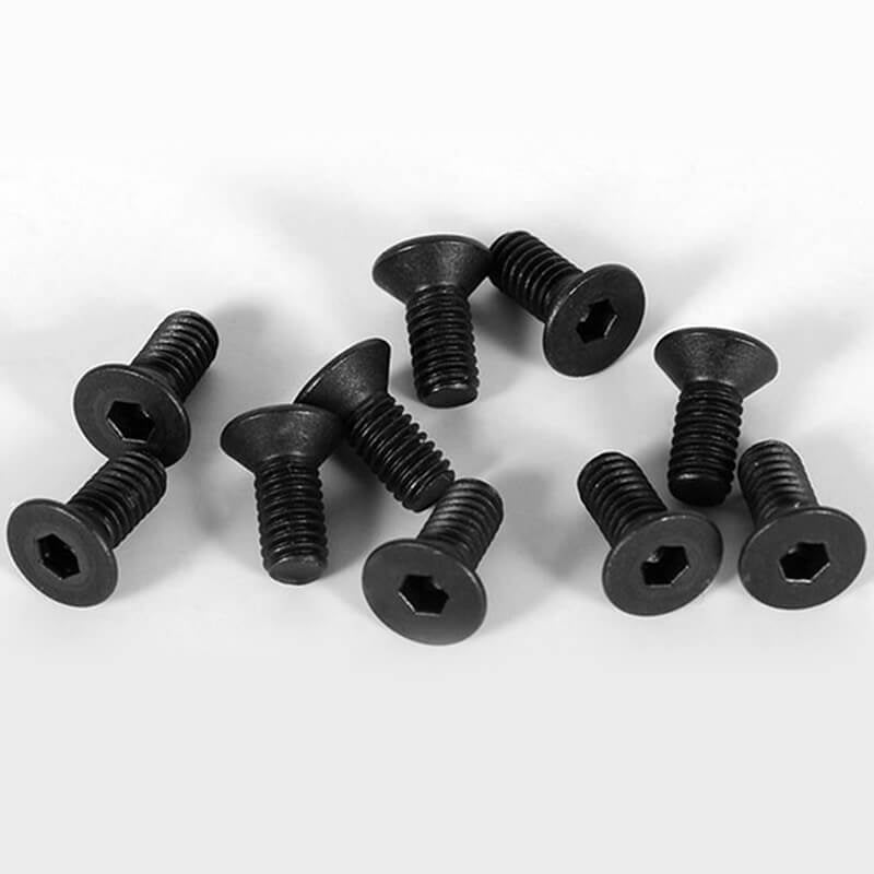 RC4WD - STEEL FLAT HEAD SOCKET
CAP SCREWS M2.5 X 6MM (10) - Z-S1205
