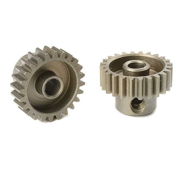 CORALLY - 48 DP PINION SHORT HAR
DENED STEEL 24 TEETH SHAFT DIA - C-71424