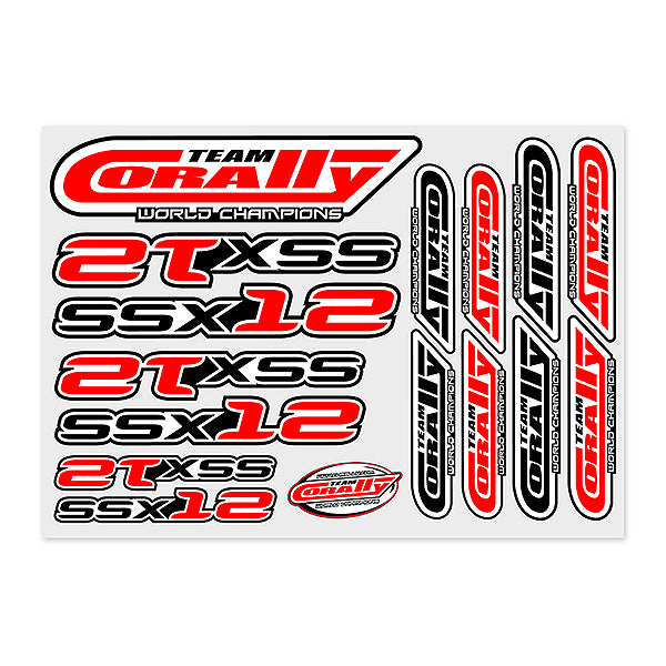CORALLY - STICKERSHEET SSX12
PRECUT 210X148MM 1 PC - C-99904