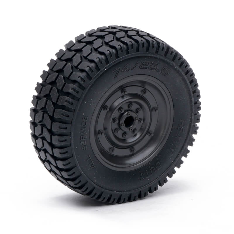 E-ZEE RC - HUMMER LEFT WHEEL -
BLACK - EZ-G0269-3BK