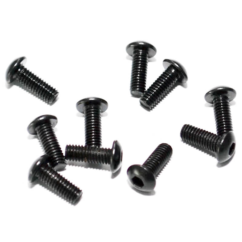 RC4WD - STEEL BUTTON HEAD CAP
SCREWS M3 X 8MM (10) - Z-S0652