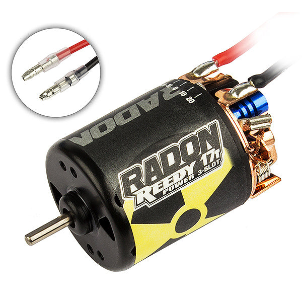 REEDY - RADON 2 17T 3-SLOT
3600KV BRUSHED MOTOR - AS27426
