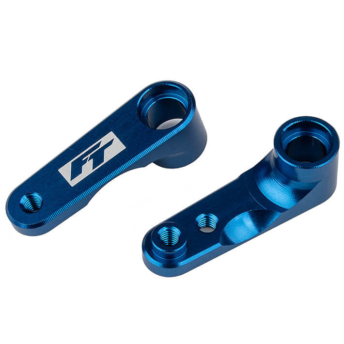 ASSOCIATED ELECTRICS - TEAM ASSOCIATED RC10B6.4 FT ST
EERING BELLCRANKS, BLUE ALUMIN - AS91983