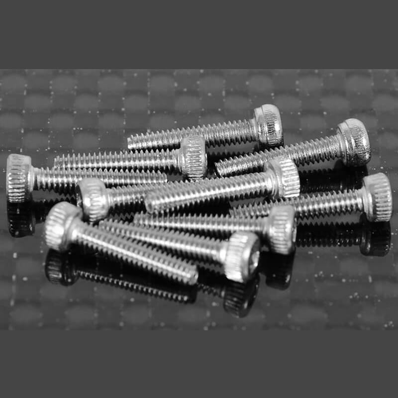 RC4WD - SOCKET HEAD CAP SCREWS
M2 X 10MM (10) - Z-S0761