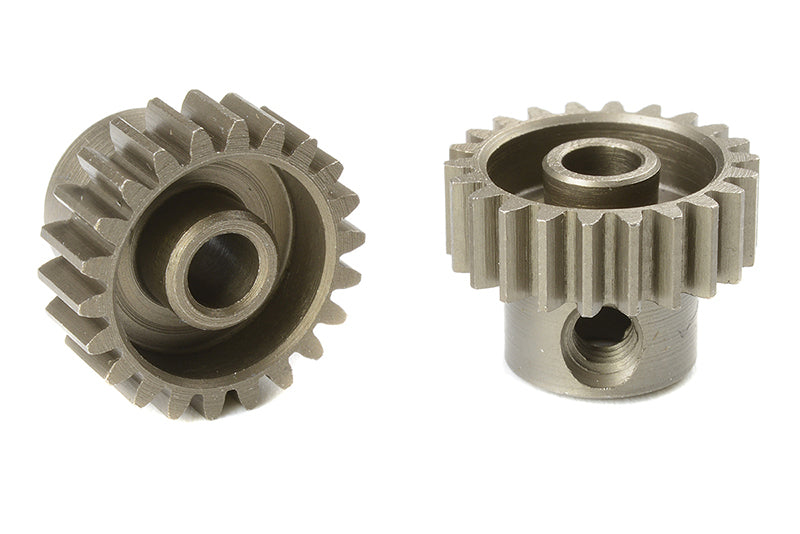 CORALLY - 48 DP PINION SHORT HAR
DENED STEEL 22 TEETH SHAFT DIA - C-71422