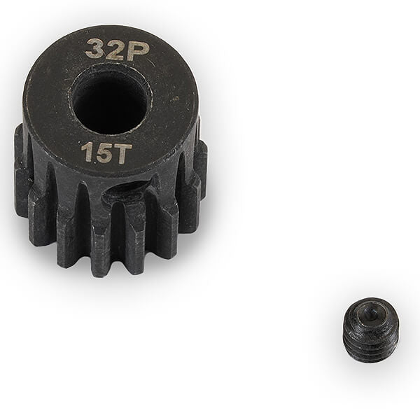 FASTRAX R/C PRODUCTS - FASTRAX 32DP 15T STEEL PINION
GEAR (5MM) - FAST32-155