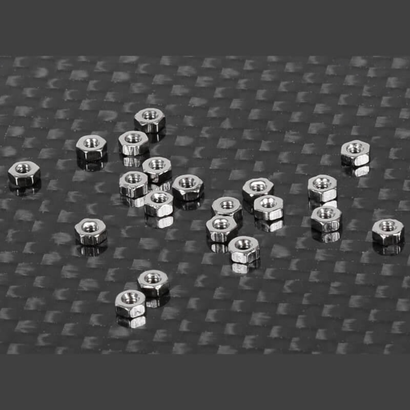 RC4WD - REGULAR M1.6 NUTS
(SILVER) - Z-S1230