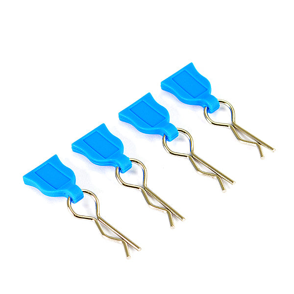 FASTRAX R/C PRODUCTS - FASTRAX BLUE PULL TAB BODY
CLIP (4) - FAST206B