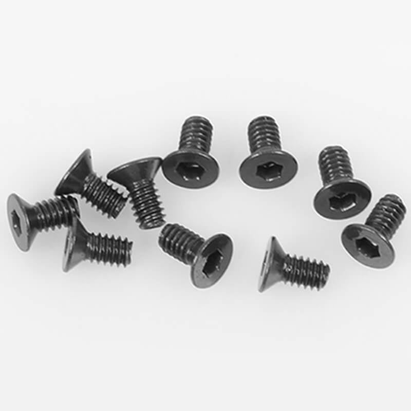 RC4WD - STEEL FLAT HEAD CAP
SCREW M2 X 4MM (10) - Z-S1516