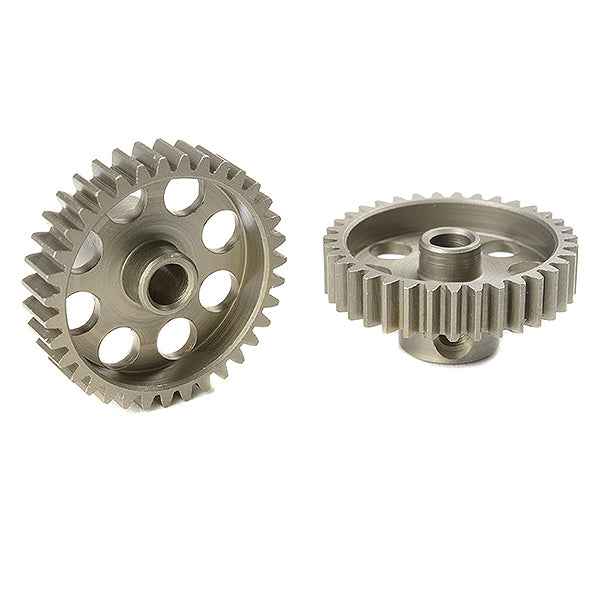 CORALLY - 48 DP PINION SHORT HAR
DENED STEEL 35 TEETH SHAFT DIA - C-71435