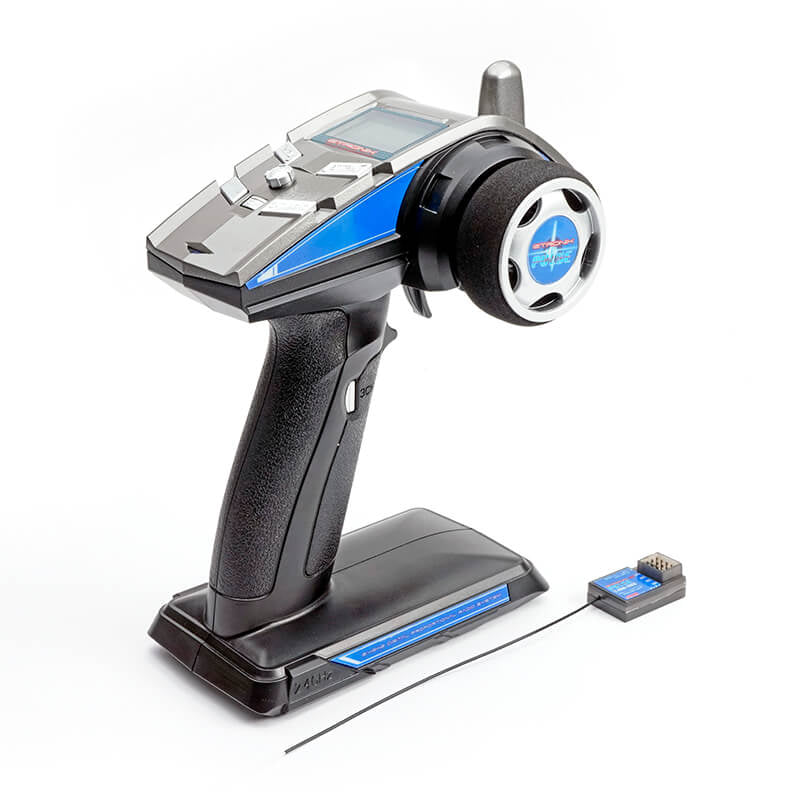 ETRONIX - PULSE EX4GPRO 4CH 2.4G
FHSS WHEEL RADIO SYSTEM - ET1117