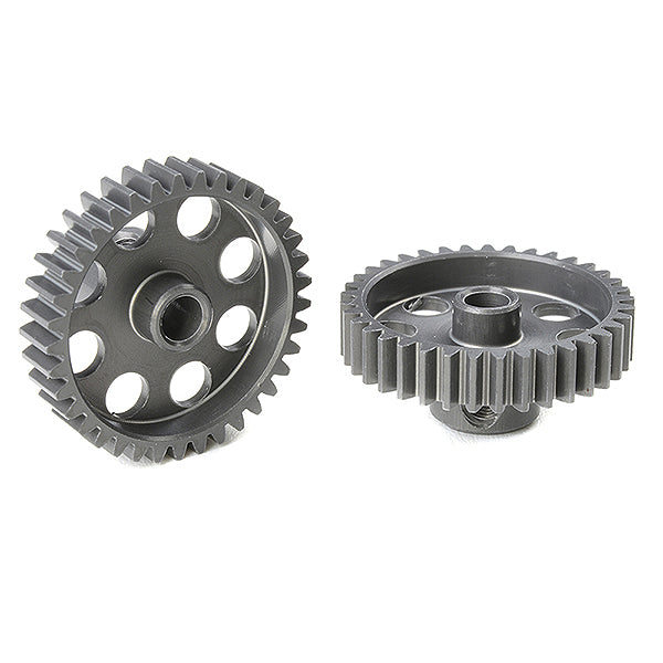 CORALLY - 48 DP PINION SHORT HAR
D ANODISED AL7075 37 TEETH SHA - C-70437