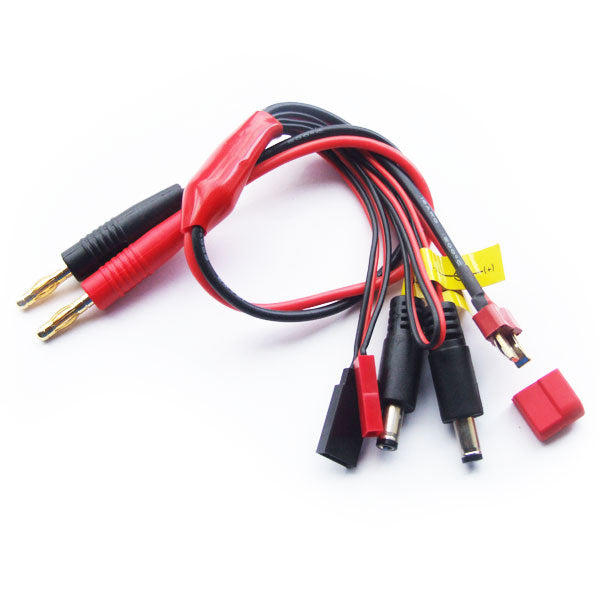 ETRONIX - 4.0MM TO DEANS/FUTABA/JST/RX/T
X/EXTRA WIRE PVC WIRE - ET0278
