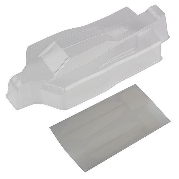 ASSOCIATED ELECTRICS - TEAM ASSOCIATED B74 BODYSHELL,
CLEAR - AS92250