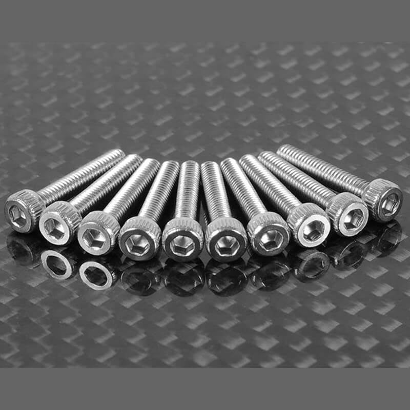 RC4WD - SOCKET HEAD CAP SCREWS
M2.5 X 14MM (10) - Z-S1215