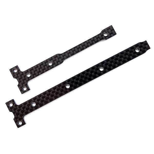 ASSOCIATED ELECTRICS - ASSOCIATED B74.1 FT CHASSIS
BRACE SUPPORT SET 2.0MM CF - AS92284