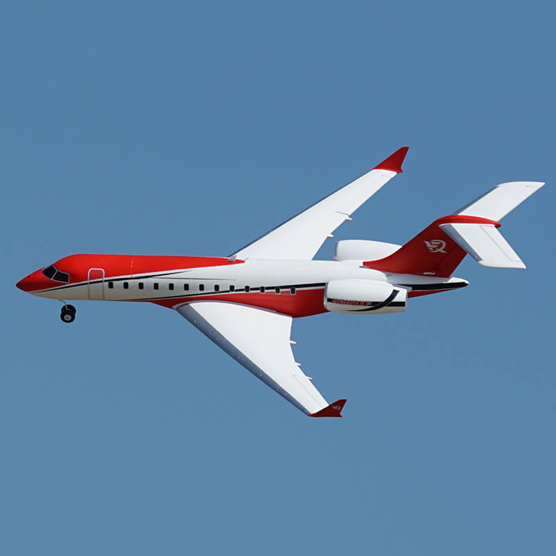 XFLY MODEL - XFLY TWIN 40MM J-65 EDF
BUSINESS JET PNP - RED - XF127P-R