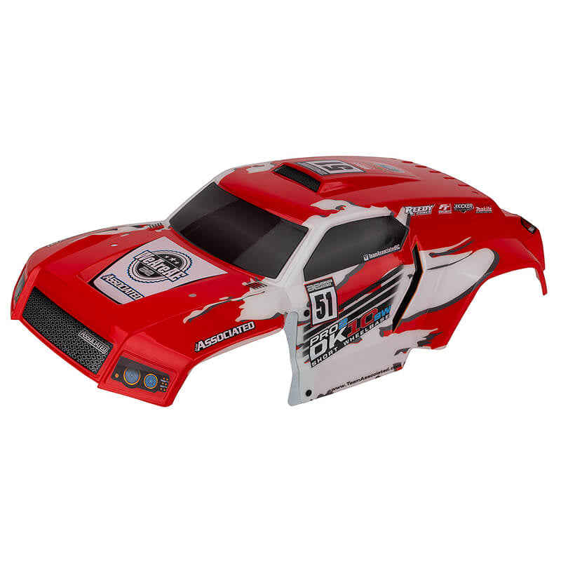 ASSOCIATED ELECTRICS - TEAM ASSOCIATED PRO2 DK10SW
DESERT BUGGY BODY RED - AS72121