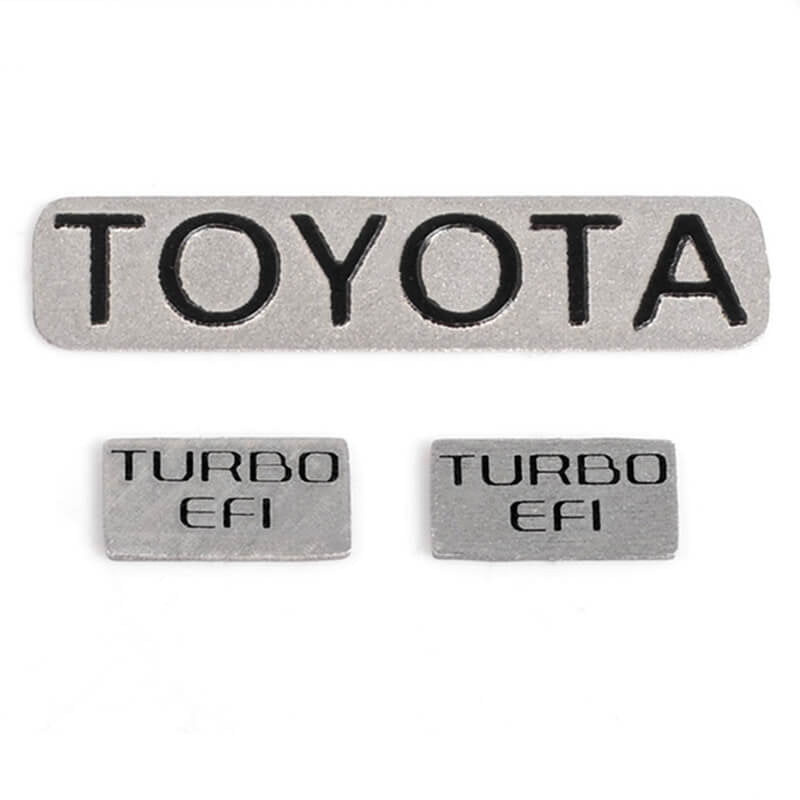 RC4WD - 1987 TOYOTA XTRA CAB
METAL EMBLEMS - Z-S2040