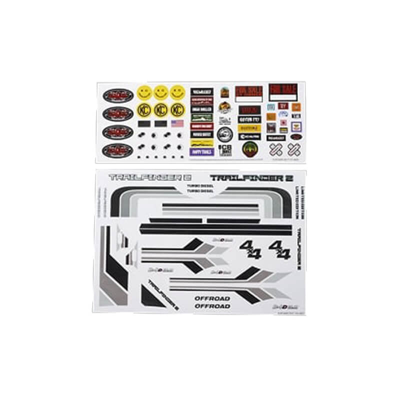 RC4WD - COMPLETE GRAPHIC DECAL S
ET FOR MOJAVE II 2/4 DOOR BODY - Z-B0140