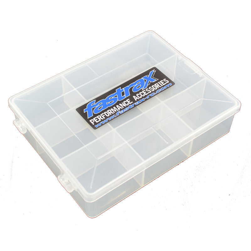 FASTRAX R/C PRODUCTS - FASTRAX PARTS BOX 180MMX140MM
(8 SECTIONS) - FAST676-D