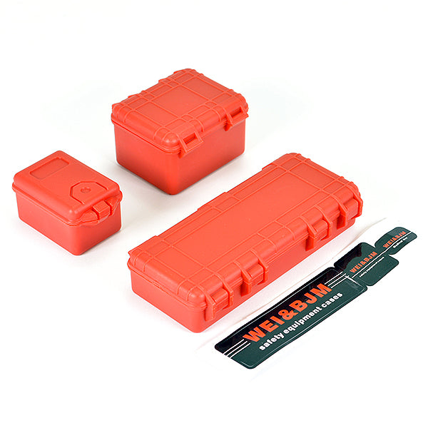 FASTRAX R/C PRODUCTS - FASTRAX TOOL CASE SET (3PC)
(LARGE SIZE 100X40X20MM) - FAST2354R