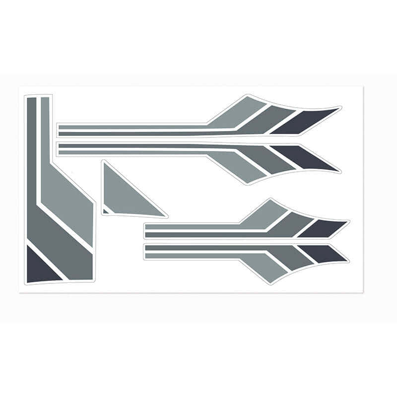 RC4WD - TOYOTA 82-83 BODY DECALS
(GREY) - Z-S0144