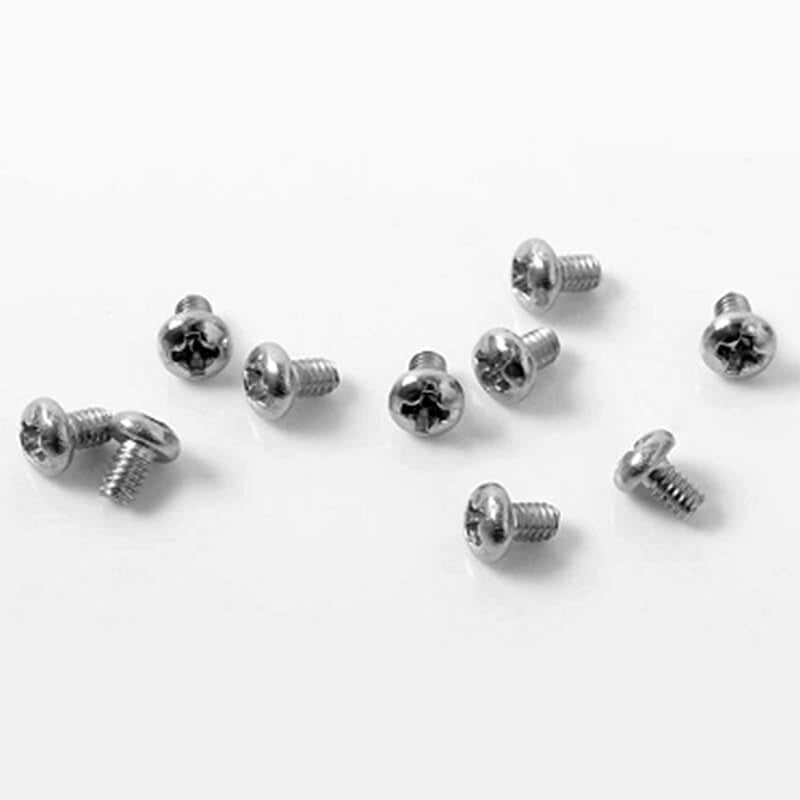 RC4WD - PHILLIPS HEAD MACHINE
SCREWS M2 X 3MM (10) - Z-S1790