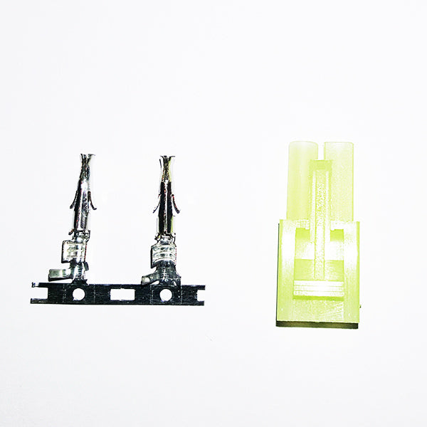 ETRONIX - MINI TAMIYA MALE BLOCK &
FEMALE CONNECTOR CRIMPS - ET0794M