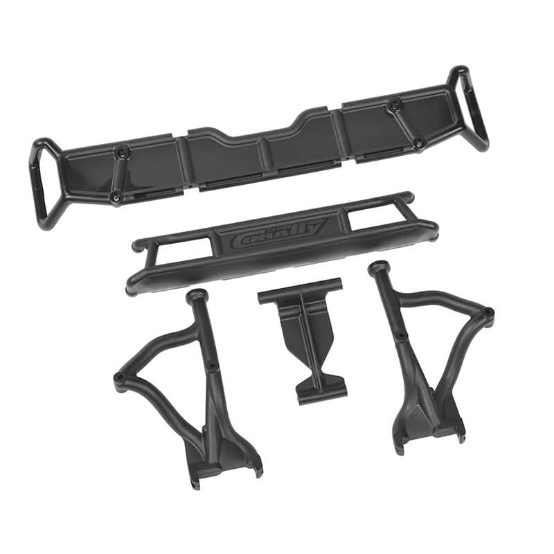 CORALLY - TEAM BUMPER SET REAR - C-00180-1236